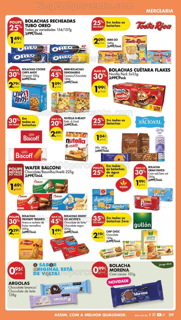 Antevisão Folheto PINGO DOCE Lojas Grandes Promoções de 28 janeiro a 3 fevereiro