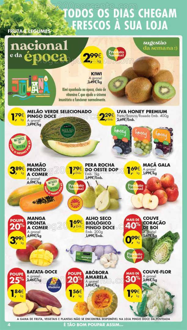 Antevisão Folheto PINGO DOCE Madeira Promoções de 28 janeiro a 3 fevereiro