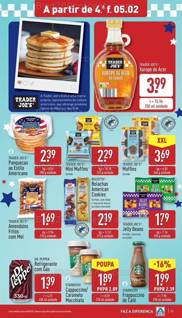 Antevisão Folheto ALDI Promoções de 5 a 12 fevereiro