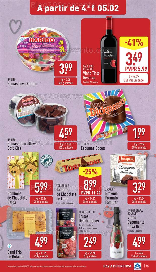 Antevisão Folheto ALDI Promoções de 5 a 12 fevereiro