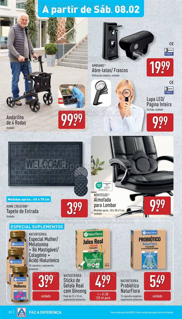 Antevisão Folheto ALDI Promoções de 5 a 12 fevereiro