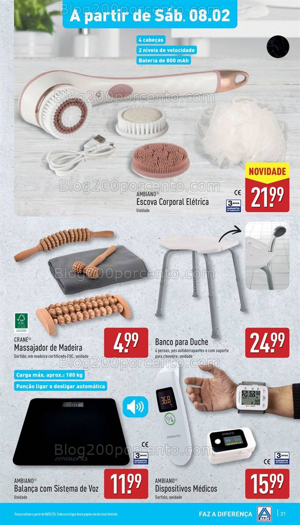 Antevisão Folheto ALDI Promoções de 5 a 12 fevereiro