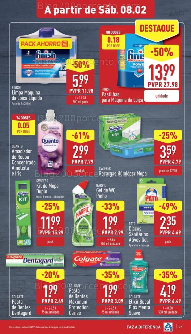 Antevisão Folheto ALDI Promoções de 5 a 12 fevereiro