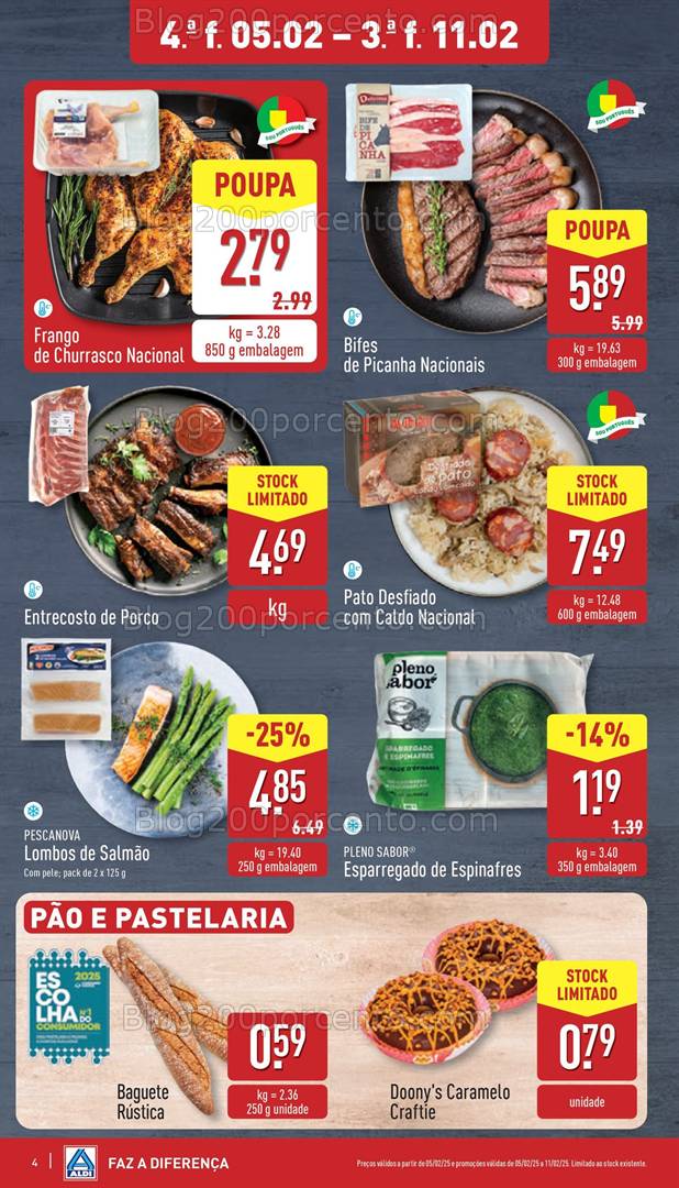 Antevisão Folheto ALDI Promoções de 5 a 12 fevereiro