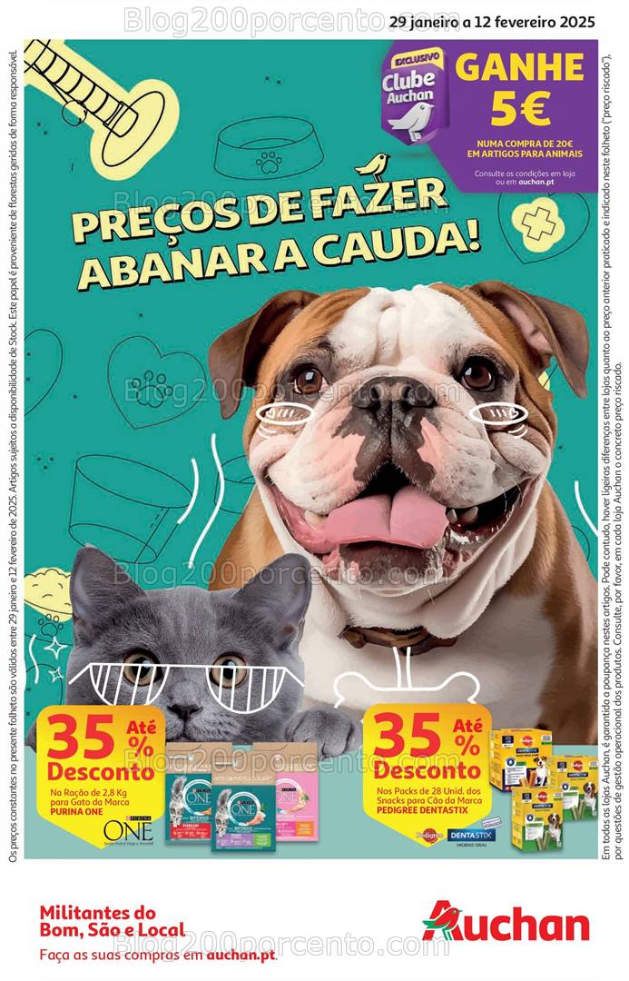 Antevisão Folheto AUCHAN Promoções de 29 janeiro a 12 fevereiro