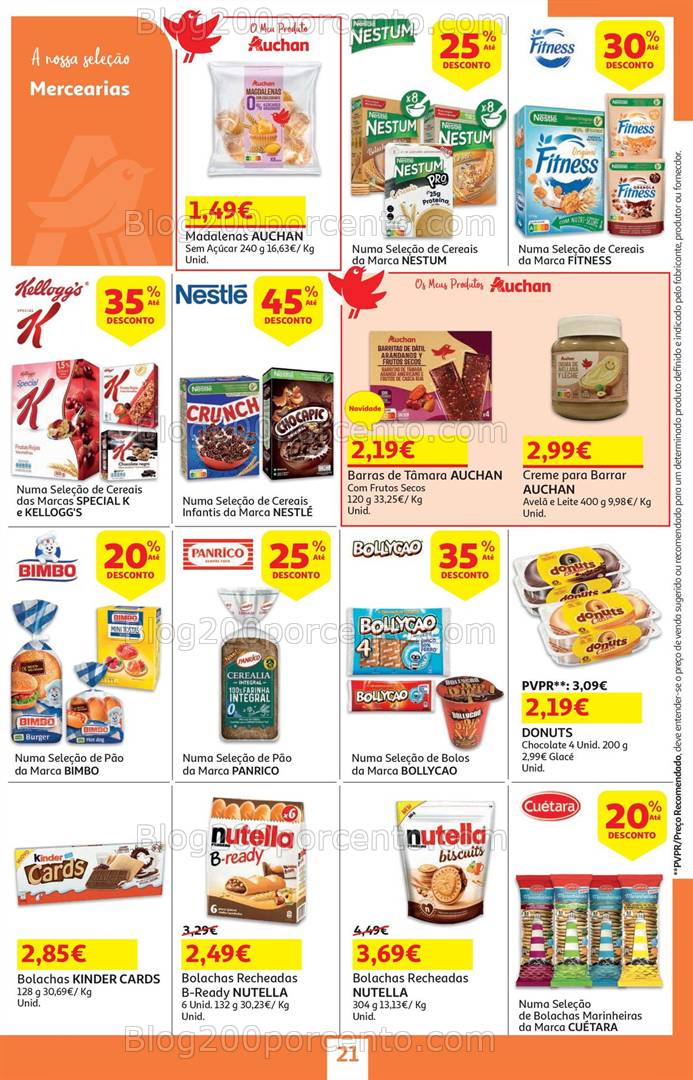 Antevisão Folheto AUCHAN Promoções de 29 janeiro a 12 fevereiro