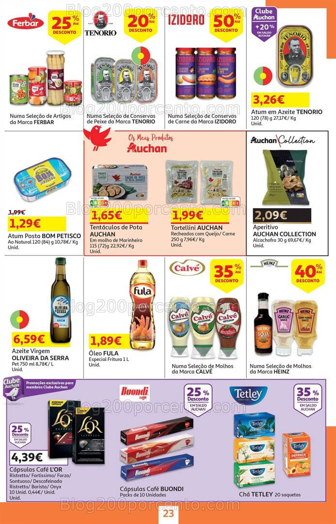 Antevisão Folheto AUCHAN Promoções de 29 janeiro a 12 fevereiro