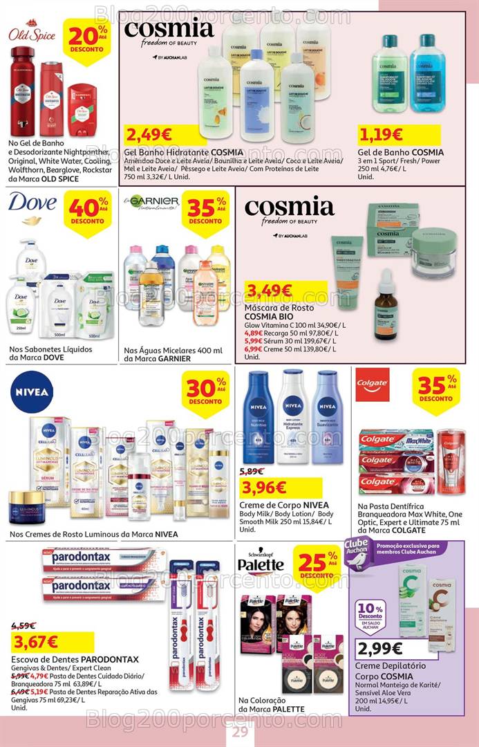 Antevisão Folheto AUCHAN Promoções de 29 janeiro a 12 fevereiro