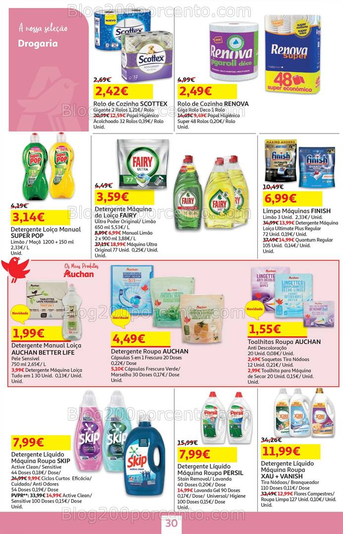 Antevisão Folheto AUCHAN Promoções de 29 janeiro a 12 fevereiro