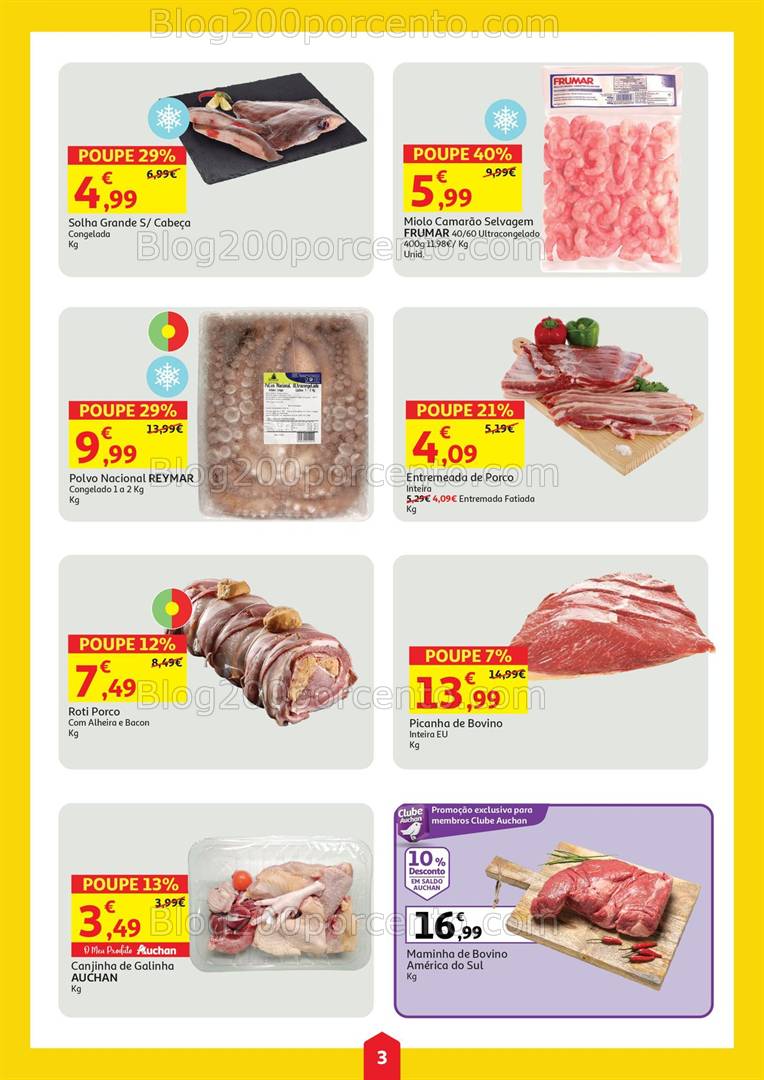 Antevisão Folheto AUCHAN Super Poupança Promoções de 29 janeiro a 4 fevereiro