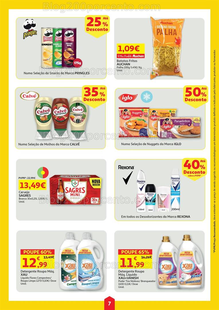 Antevisão Folheto AUCHAN Super Poupança Promoções de 29 janeiro a 4 fevereiro