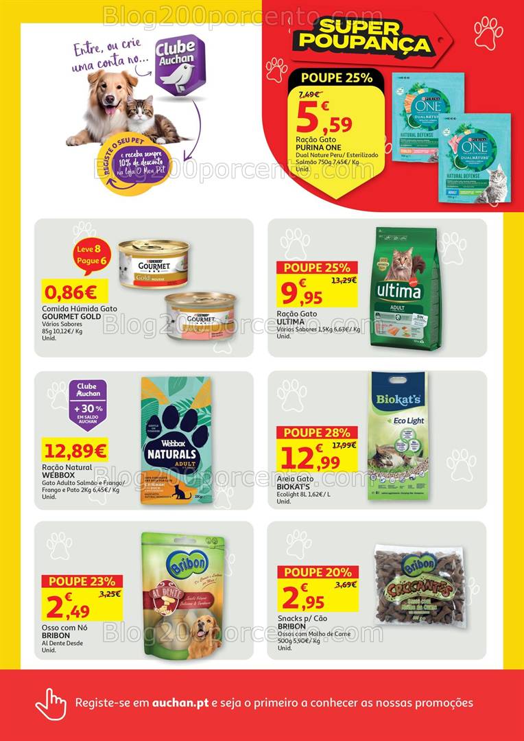 Antevisão Folheto AUCHAN Super Poupança Promoções de 29 janeiro a 4 fevereiro