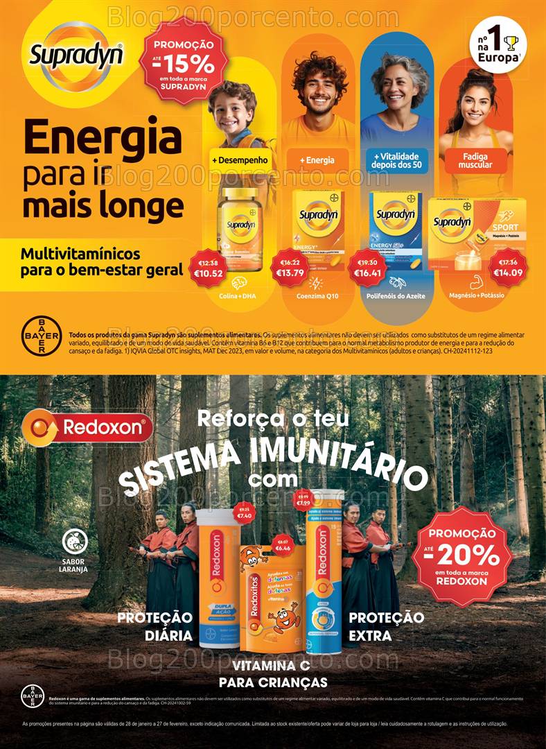 Antevisão Folheto AUCHAN Saúde e Bem-Estar Promoções até 27 fevereiro