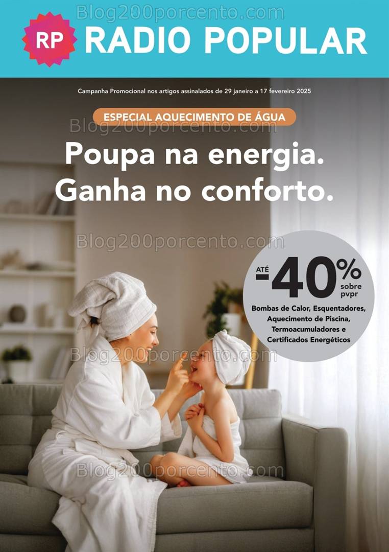 Antevisão Folheto RADIO POPULAR Promoções de 29 janeiro a 17 fevereiro