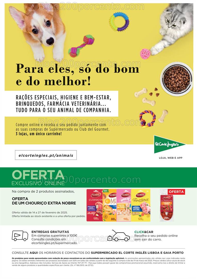 Antevisão Folheto EL CORTE INGLÉS Promoções de 14 a 27 fevereiro