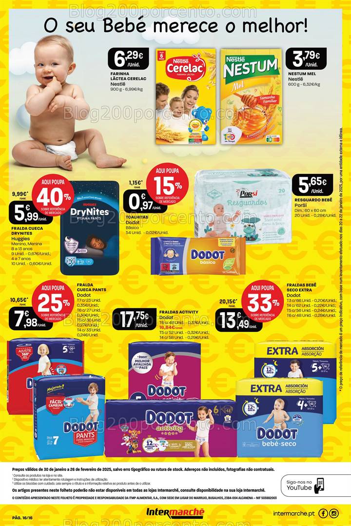 Antevisão Folheto INTERMARCHÉ Extra Promoções até 26 fevereiro