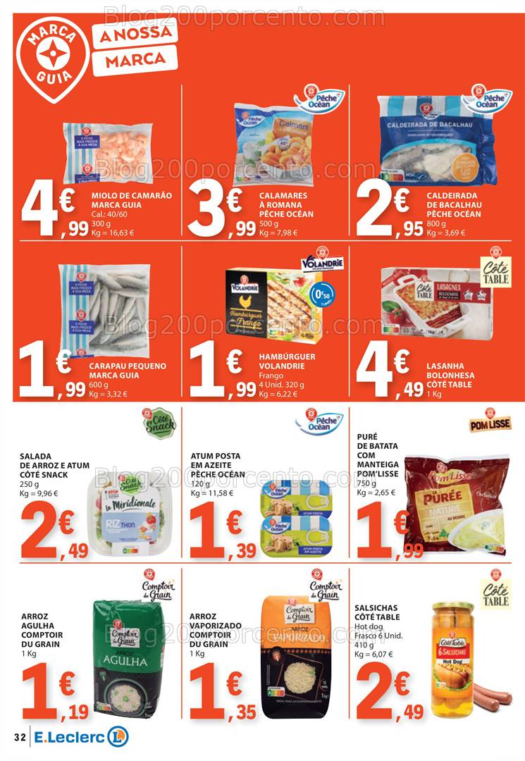 Antevisão Folheto E-LECLERC Promoções de 13 a 19 fevereiro