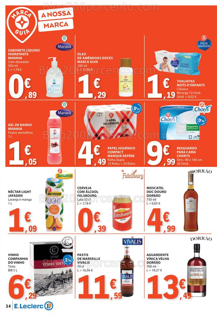 Antevisão Folheto E-LECLERC Promoções de 13 a 19 fevereiro