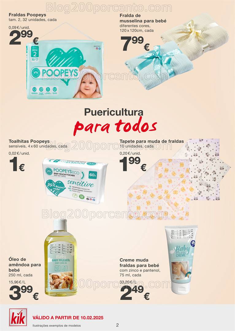 Antevisão Folheto KIK Promoções a partir de 10 fevereiro