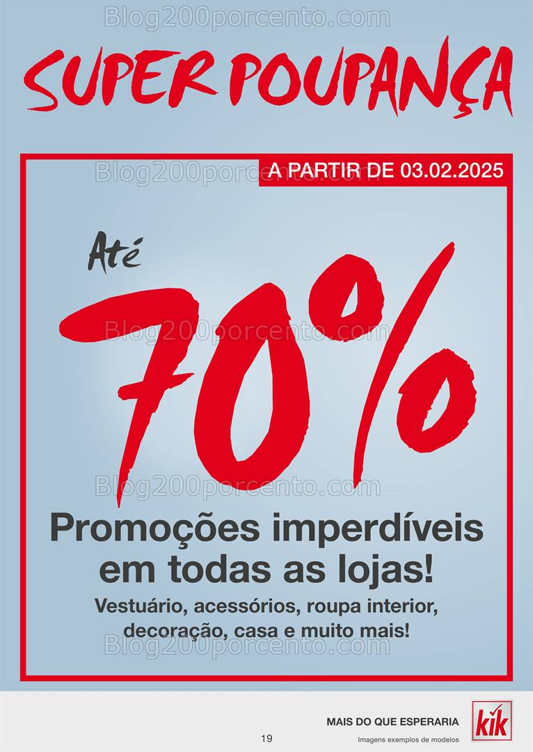 Antevisão Folheto KIK Promoções a partir de 10 fevereiro