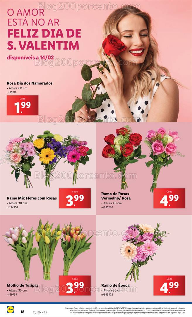 Antevisão Folheto LIDL Mercado de Plantas Promoções a partir de 17 fevereiro