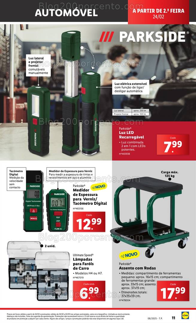 Antevisão Folheto LIDL Bazar Promoções a partir de 24 fevereiro