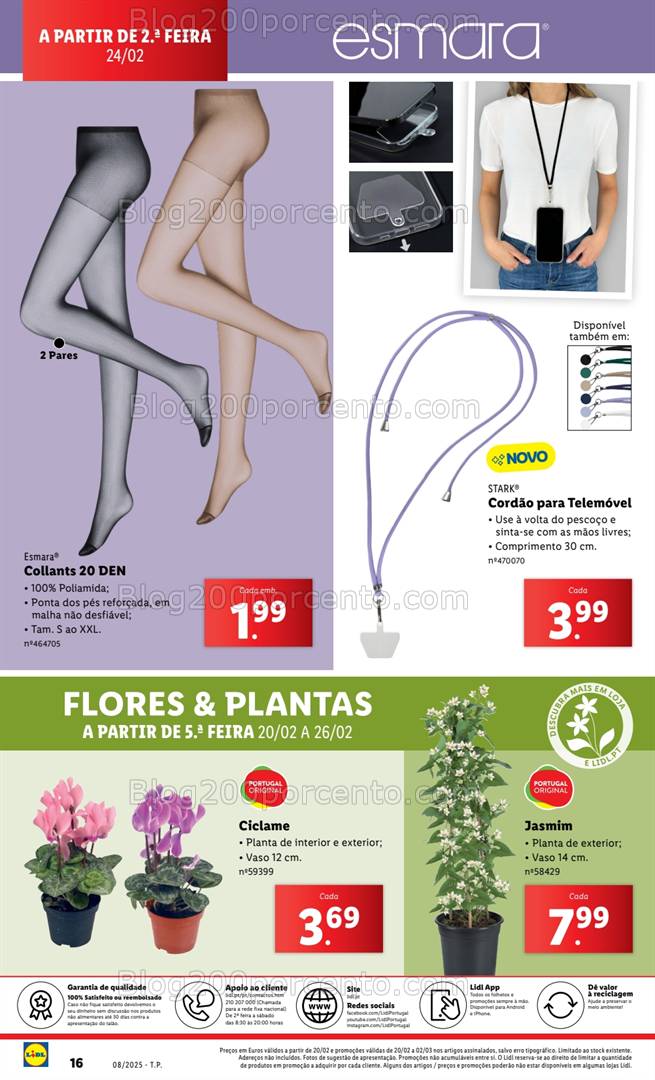 Antevisão Folheto LIDL Moda Esmara Promoções a partir de 24 fevereiro