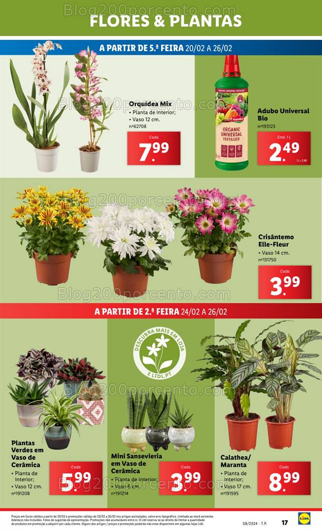 Antevisão Folheto LIDL Bazar Promoções a partir de 24 fevereiro