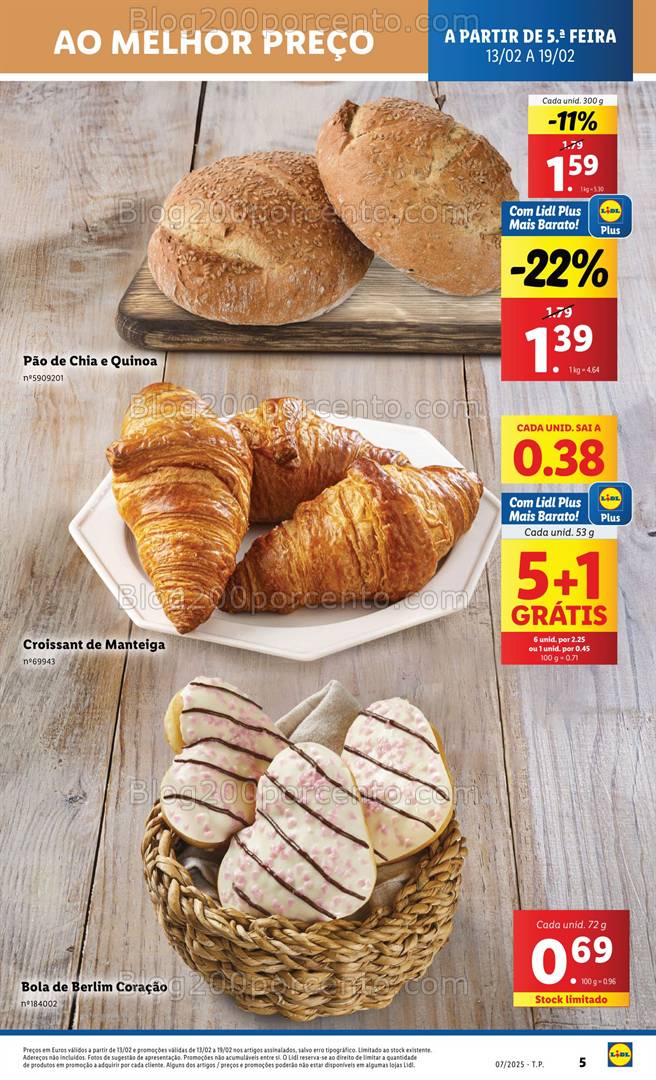 Antevisão Folheto LIDL Promoções de 13 a 19 fevereiro