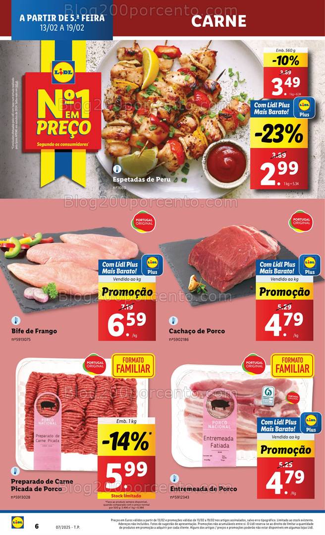 Antevisão Folheto LIDL Promoções de 13 a 19 fevereiro