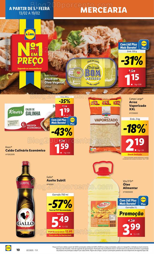 Antevisão Folheto LIDL Promoções de 13 a 19 fevereiro