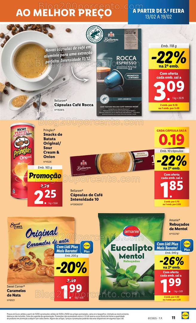 Antevisão Folheto LIDL Promoções de 13 a 19 fevereiro