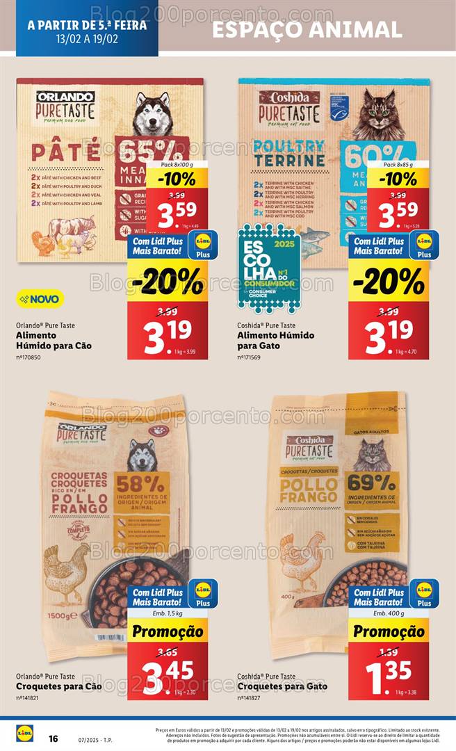 Antevisão Folheto LIDL Promoções de 13 a 19 fevereiro