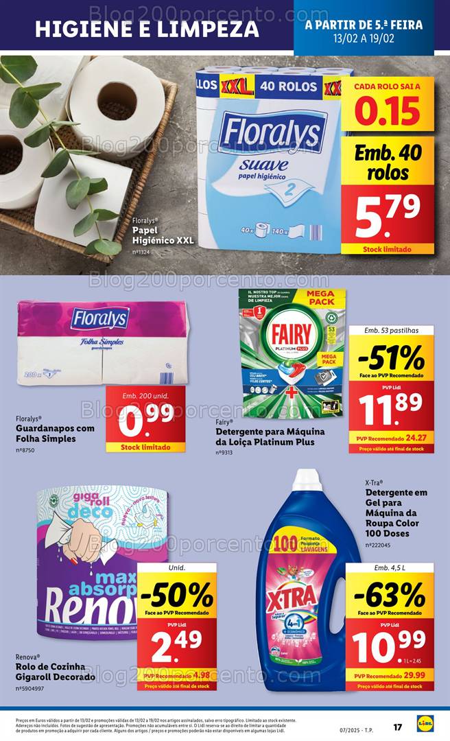 Antevisão Folheto LIDL Promoções de 13 a 19 fevereiro