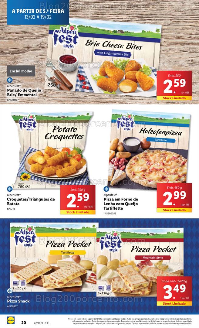 Antevisão Folheto LIDL Promoções de 13 a 19 fevereiro