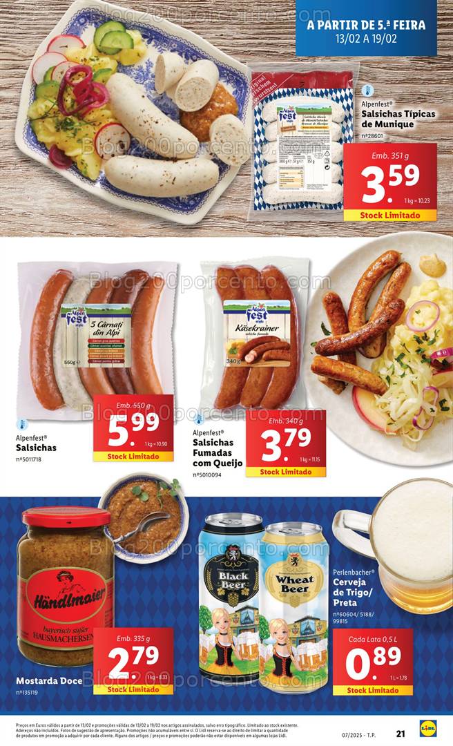 Antevisão Folheto LIDL Promoções de 13 a 19 fevereiro