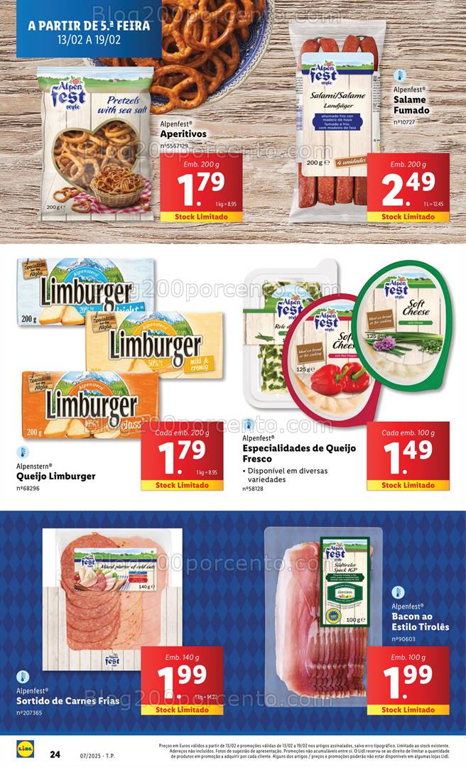 Antevisão Folheto LIDL Promoções de 13 a 19 fevereiro