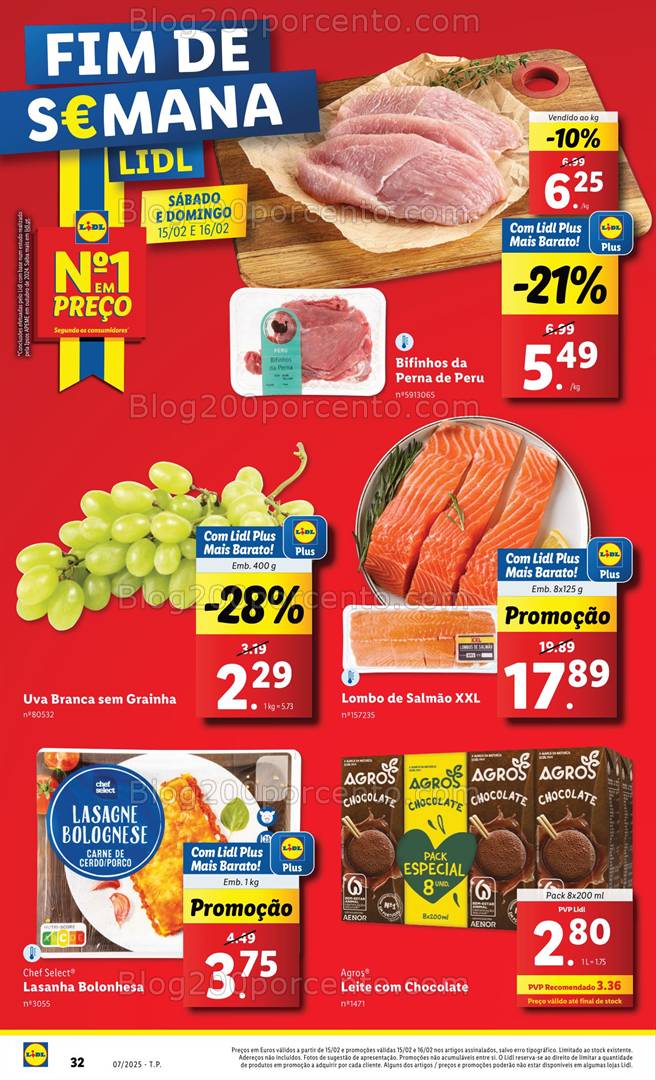 Antevisão Folheto LIDL Promoções de 13 a 19 fevereiro