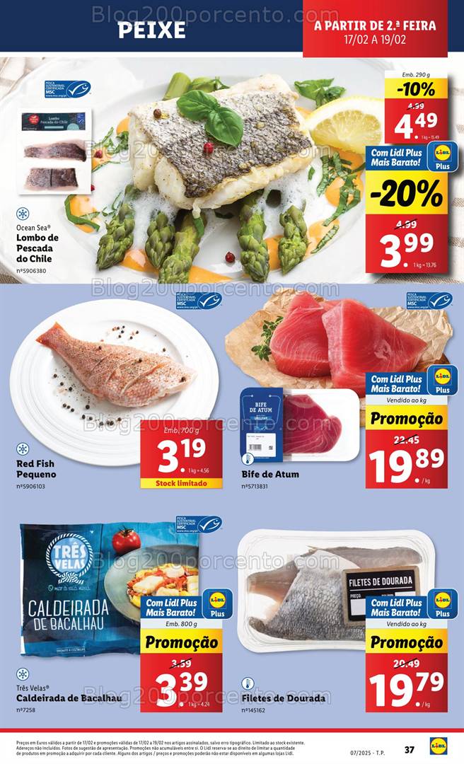 Antevisão Folheto LIDL Promoções de 13 a 19 fevereiro