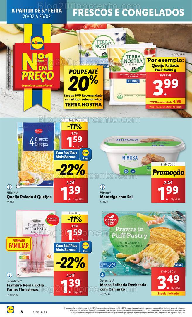Antevisão Folheto LIDL Promoções de 20 a 26 fevereiro