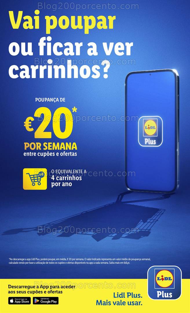 Antevisão Folheto LIDL Promoções de 20 a 26 fevereiro