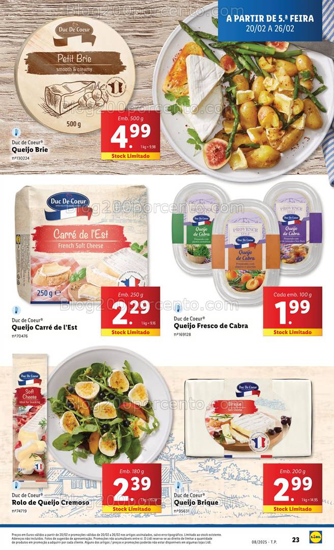 Antevisão Folheto LIDL Sabores do Mundo Promoções de 20 a 26 fevereiro