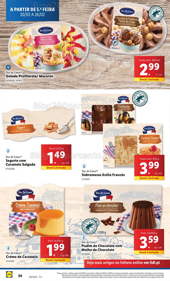 Antevisão Folheto LIDL Sabores do Mundo Promoções de 20 a 26 fevereiro