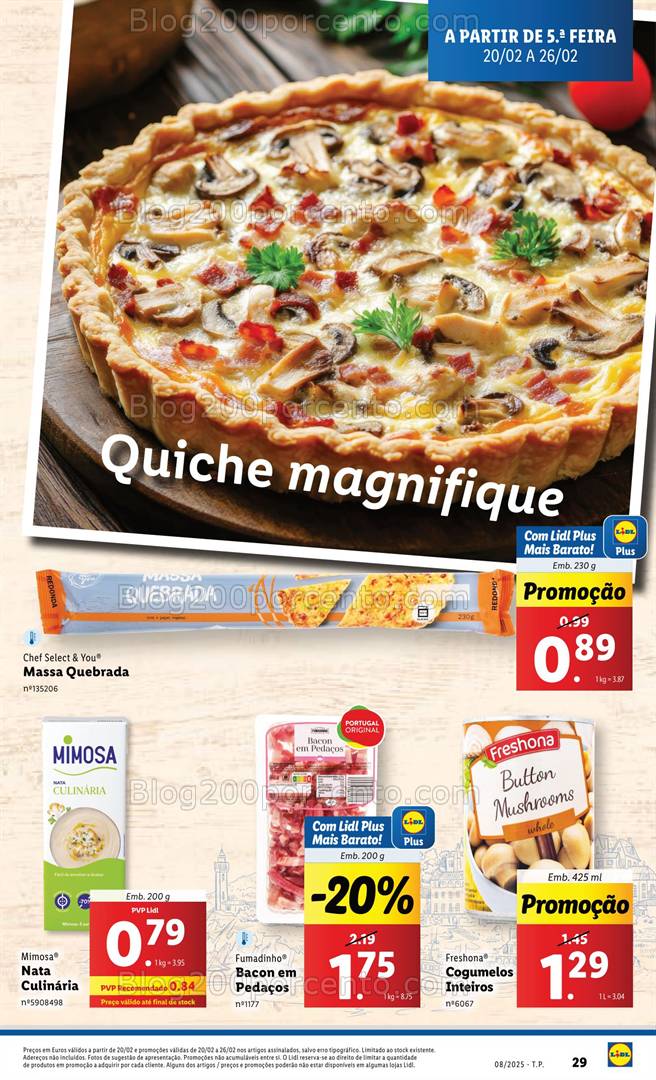 Antevisão Folheto LIDL Sabores do Mundo Promoções de 20 a 26 fevereiro