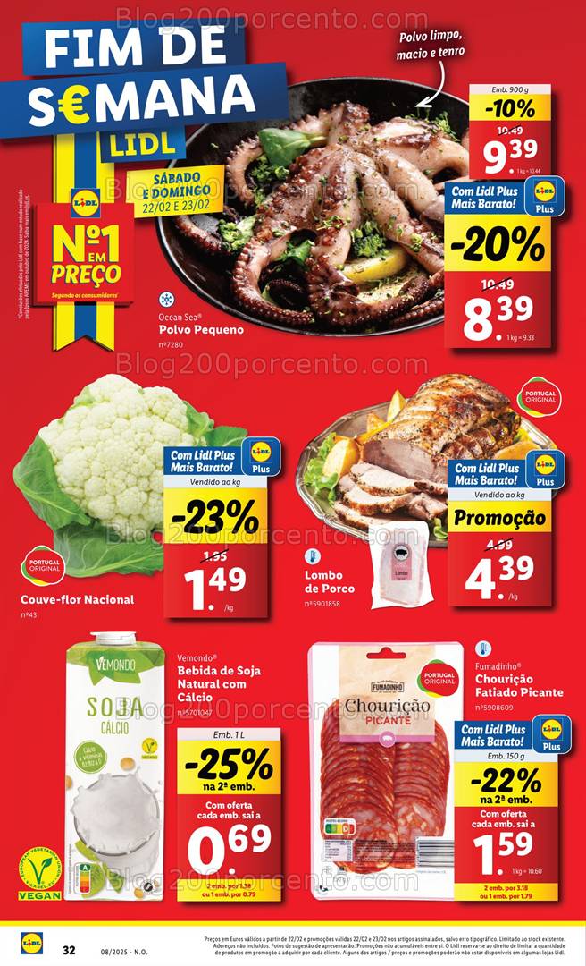 Antevisão Folheto LIDL Promoções de 20 a 26 fevereiro