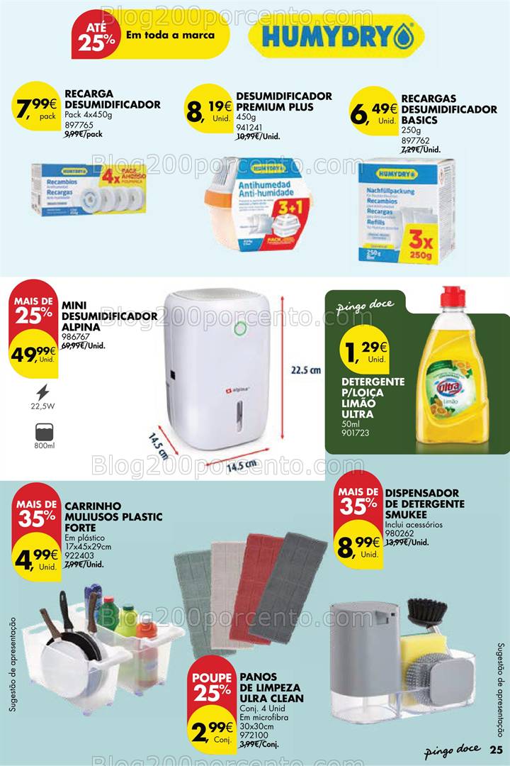 Antevisão Folheto PINGO DOCE Bazar Cuide da Casa Promoções de 4 a 24 fevereiro