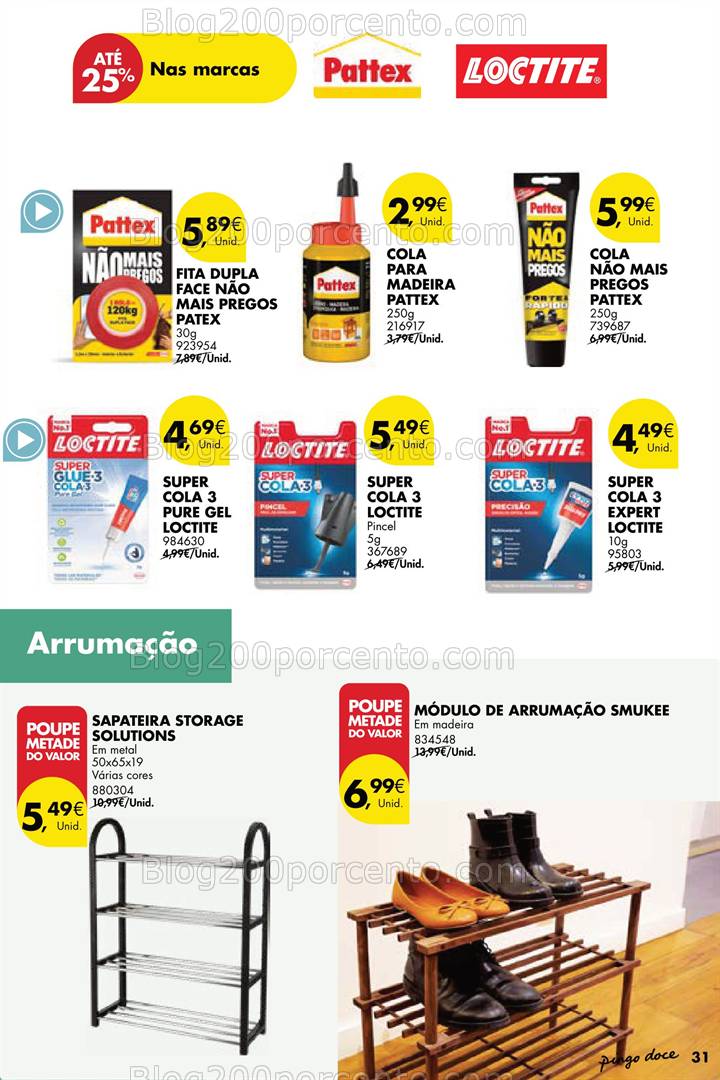 Antevisão Folheto PINGO DOCE Bazar Ferramentas Promoções de 4 a 24 fevereiro