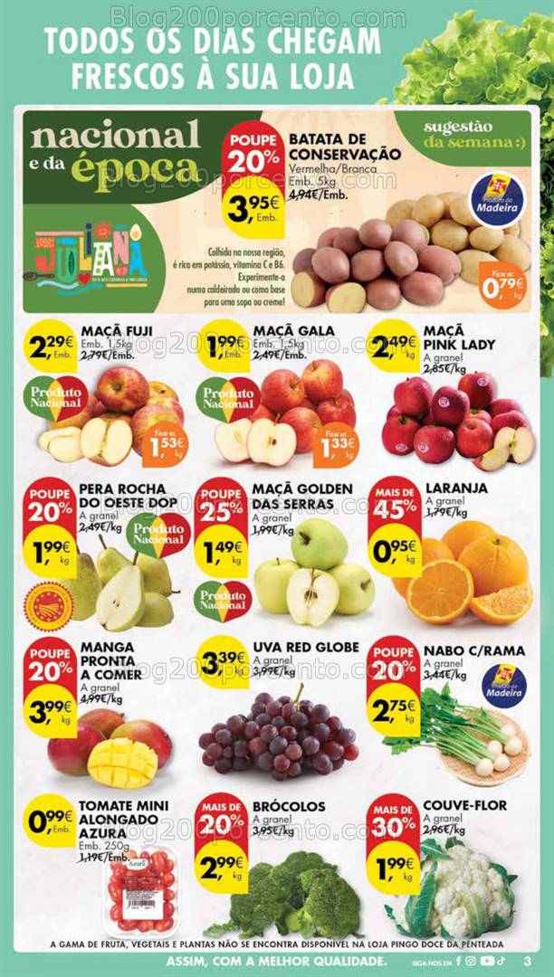 Antevisão Folheto PINGO DOCE Madeira Promoções de 4 a 10 fevereiro