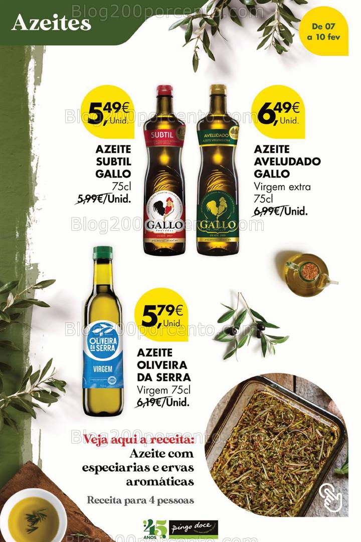 Antevisão Folheto PINGO DOCE Promoções Fim de Semana - 7 a 10 fevereiro