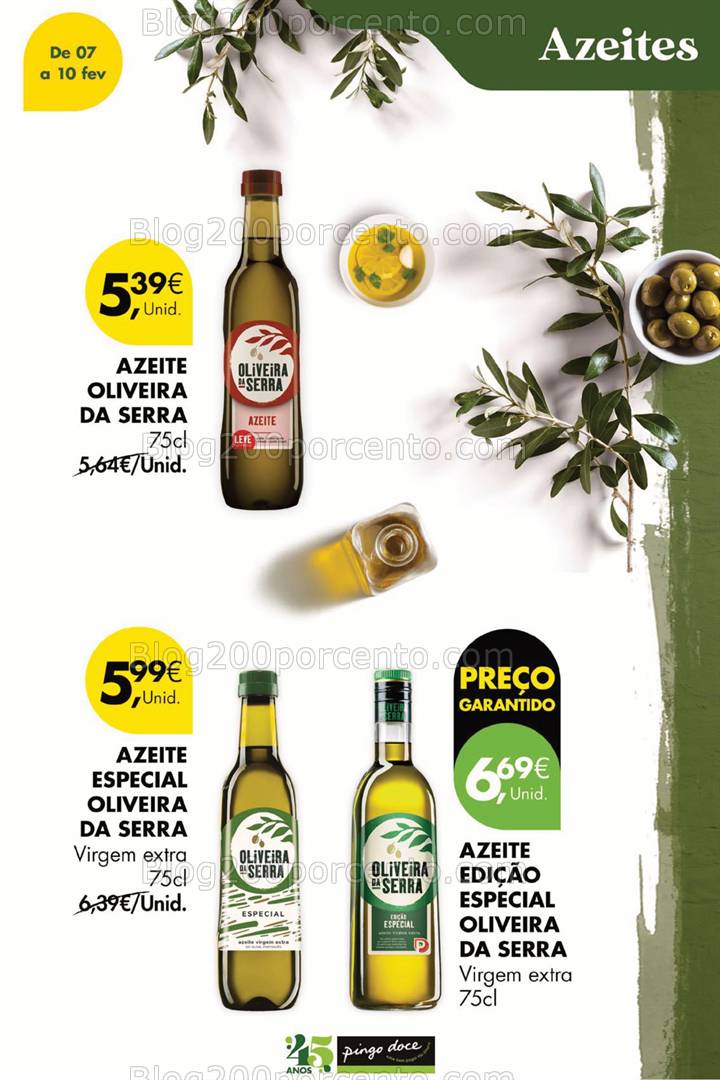 Antevisão Folheto PINGO DOCE Promoções Fim de Semana - 7 a 10 fevereiro